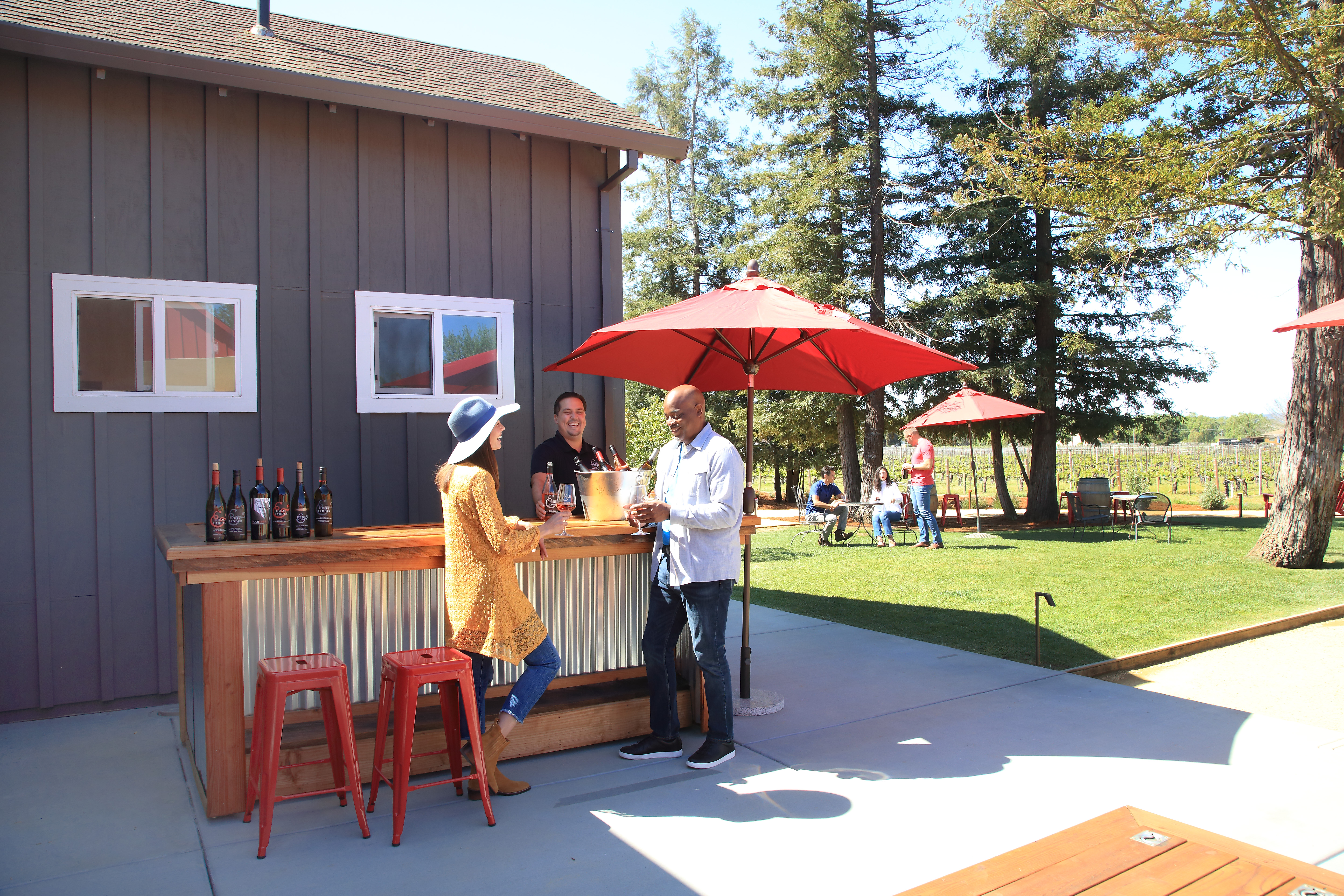 Hook & Ladder Winery Offers Extensive Outdoor Seating
