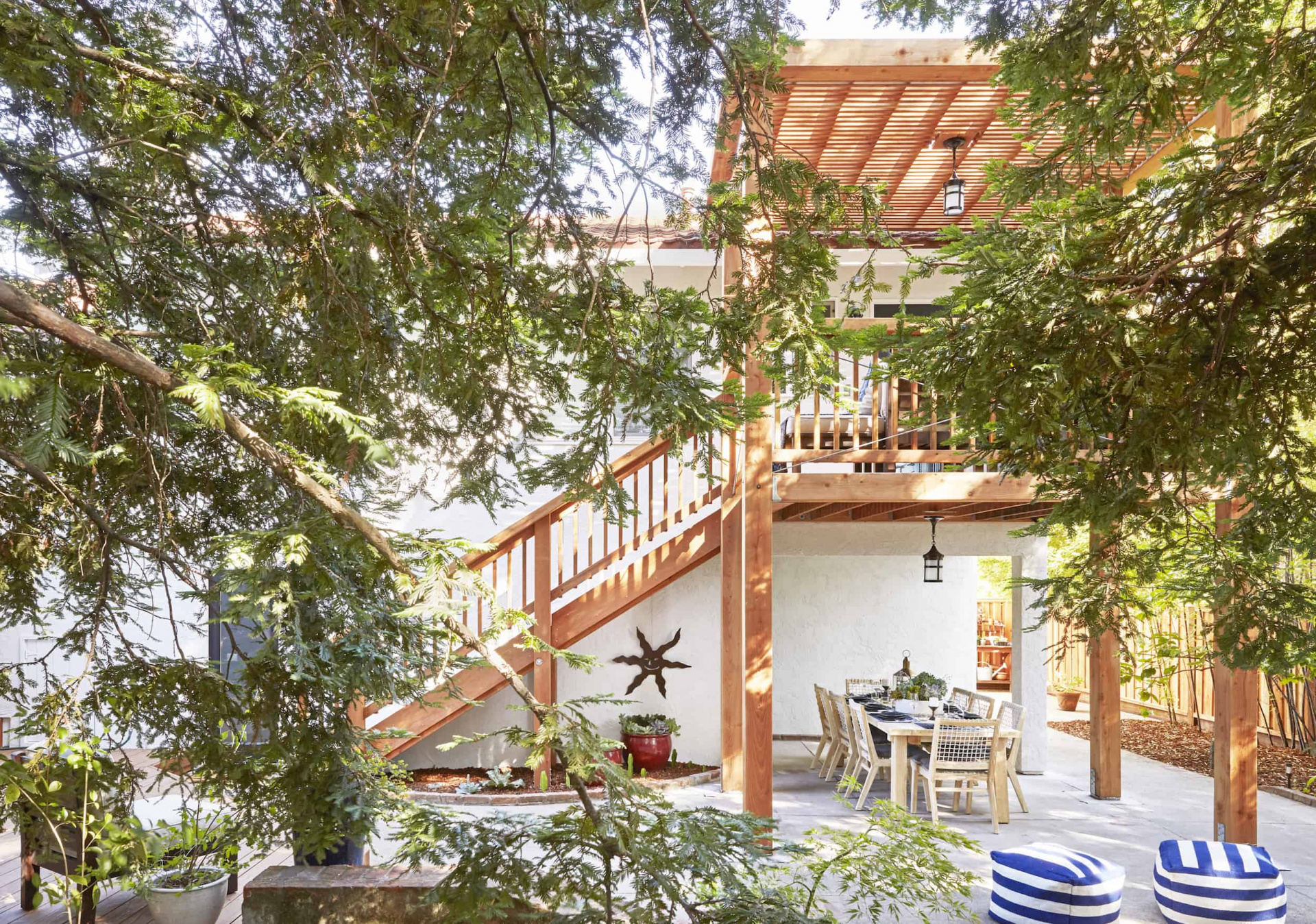 Soria Redwood Deck